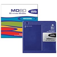Algopix Similar Product 14 - HHB MD80 80 Minute MiniDisc (5 Pack)