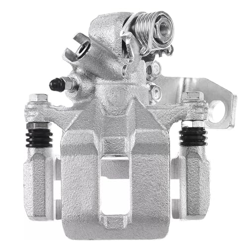 Image of Detroit Axle - Rear 2pc Brake Calipers for 2006-2015 Honda Civic CSX 2013-2018 ILX, 2 Disc Brake Calipers with Brackets Replacement