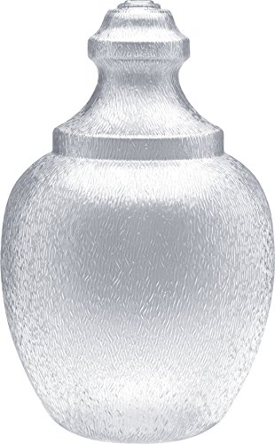 New Deal Solus S1756 17" Replacement Polycarbonate Clear Acorn, Neckless Acorn with 5.25" Opening, Non-Corrosive & Impact Resistant, UV & Weather Resistant, UL recognized materials, Made in USA, 17" H x 11" W New Deal Solus S1756 17" Replacement Polycarbonate Clear Acorn, Neckless Acorn with 5.25" Opening, Non-Corrosive & Impact Resistant, UV & Weather Resistant, UL recognized materials, Made in USA, 17" H x 11" W