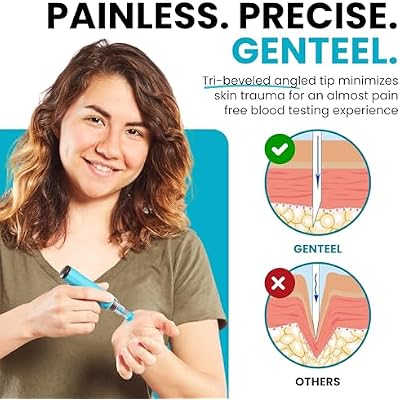 Genteel - مشارط لمس الفراشة - مصقول - ناعم وخالي من الألم - مشارط غير قابلة للصدأ (100 قطعة)
