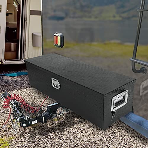 Eivojor TL66301 39 Inch Heavy Duty Aluminum Diamond Plated Tool Box Pick Up Truck Bed Rv Trailer Toolbox Storage Organizer thumb #7