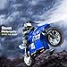 RC Electric Motorcycle, 1/6 Scale 2.4GHz RC Dual-Motor Two-Wheel Self-Balancing Motorcycle Model with Six-Axis Gyroscope Motor