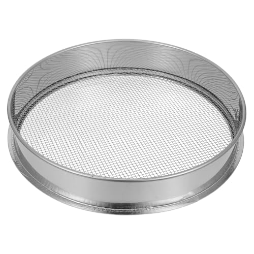 MOTHNUR Setaccio Per Suolo in Maglie Larghe Utensile Da Giardino Per Setacciatura Di Compost e Pietre Strumento Resistente Per Orto e Giardinaggio