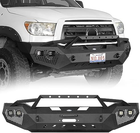 Hooke Road Tundra Front Bumper for 2007-2013 Toyota Tundra Regular Cab