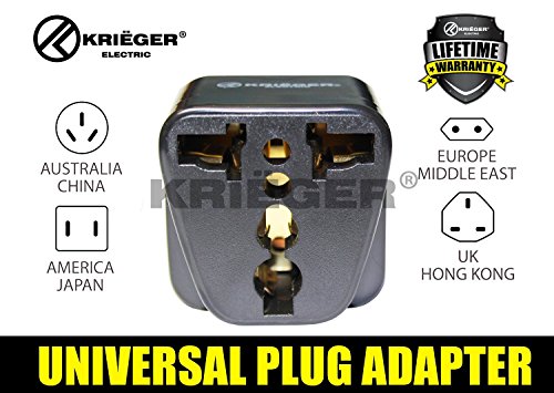 Krieger Plug Adapters Europe, Type C #TOP1