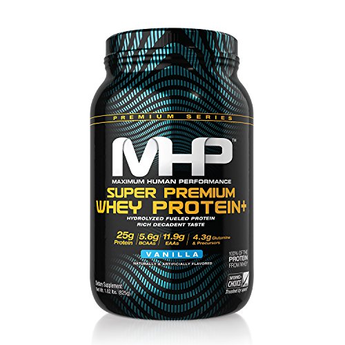 MHP, Super Premium Whey Protein+, Vanilla, 1.82 lb
