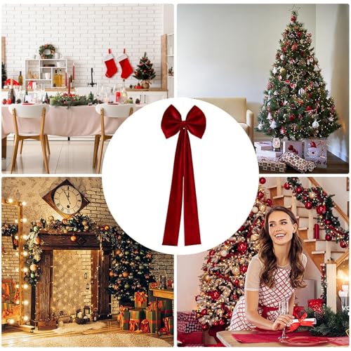Lazos de Navidad: soluciones estéticas para sillas de comedor 5