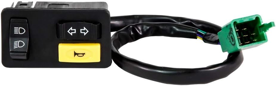 SW-0256-M01 Handle BAR Switch- Right Side - Light Horn & Indicator For-TVS-3W - TVS King