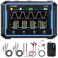 FNIRSI 2C53P Handheld Tablet Oszilloskop, Multimeter, DDS-Signalgenerator 3IN1, 2-Kanal Automobil Oszilloskop Multimeter mit 50MHz Bandbreite, 19999 Zählungen, 250MS/s Abtastung, 4,3-Zoll-Touchscreen