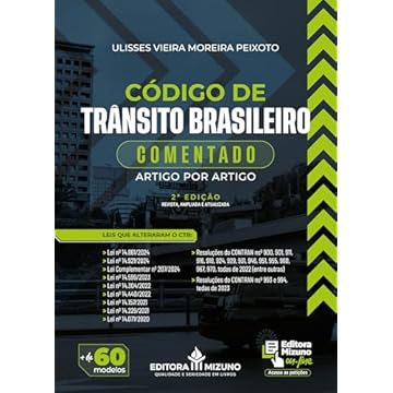 Capa do livro Código de Trânsito Brasileiro Comentado Artigo por Artigo 2ª edição