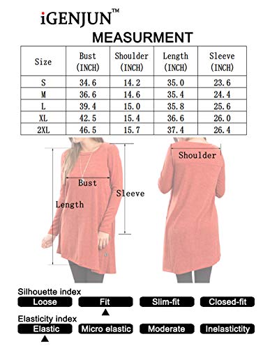 iGENJUN Fall Dresses for Women 2022 Long Sleeve Sweater Dress for Women 2022 Button Side Pullover Sweater Womens Winter Sweatshirt for Women Outfits Church Dresses,M,Red - Image 6