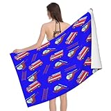 【 Utilisations multiples 】 Serviette de plage idéal pour tapis de plage, les activités de fitness, la randonnée, le bateau, le camping, les pique-niques, la natation, la gym, les exercices de yoga, le golf, l'école, les voyages, la plage, la randonnée, la piscine, la maison, la baignoire et la douche.