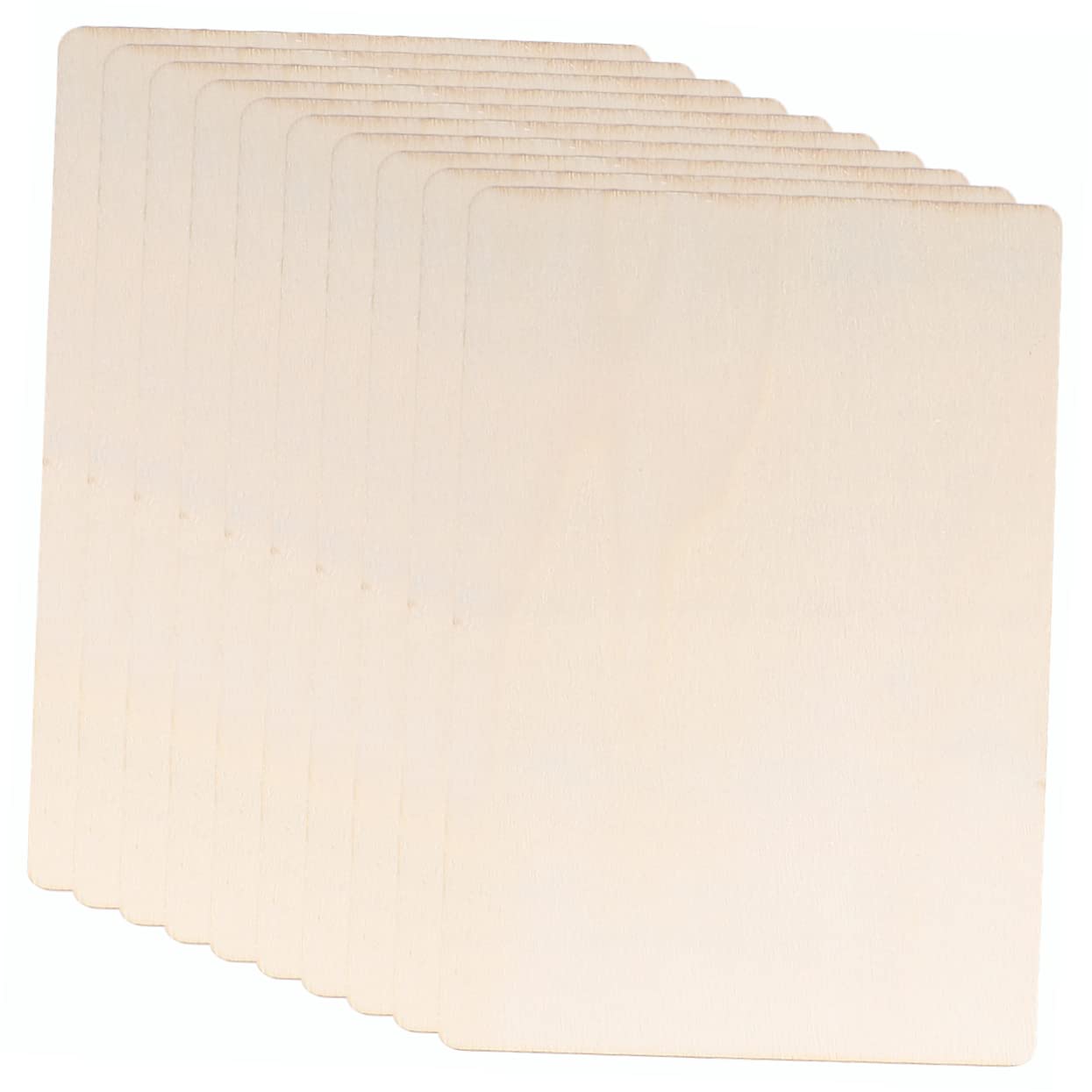 SHINEOFI 50 Piezas de Rodajas de Madera para Pintar a Mano y Graffiti, Material Madera Adecuado para Manualidades DIY y Proyectos Infantiles