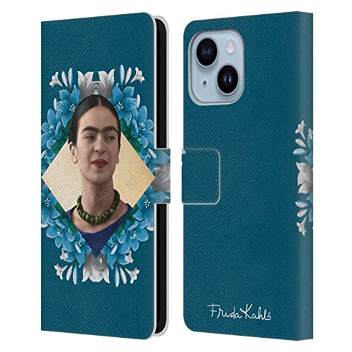 Protégez votre iPhone 14 Plus avec l'étui portefeuille cuir Frida Kahlo anti-rayures