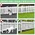 Animal Barrier Fence 19 Pack - 16.7 in(H) x 20.68 ft(L) No Dig Dog Decorative Garden Fence Rustproof Metal Wire Panel Border, Animal Ground Stakes Fencing for Garden, Patio