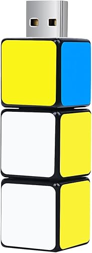 leizhan Unidad flash USB de 16 GB para computadora, memoria USB pendrive, divertidos cubos de Rubik para profesores, estudiantes, familiares y amigos