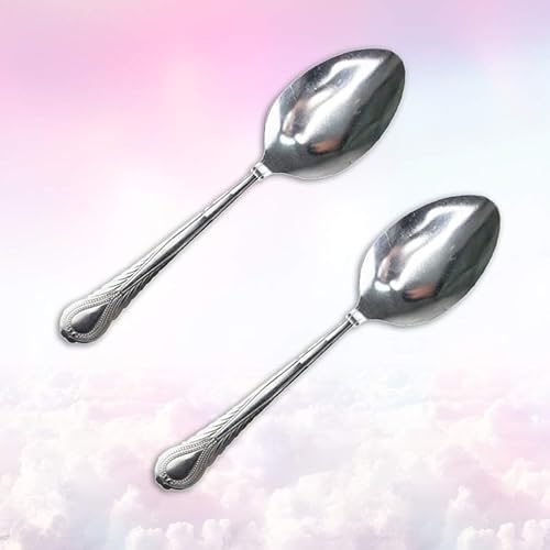 Miniatura 7 de Toyvian 2pcs Magic Bending Spoon Magic Trucos de magia de cerca trucos mágicos accesorios mágicos para niños y