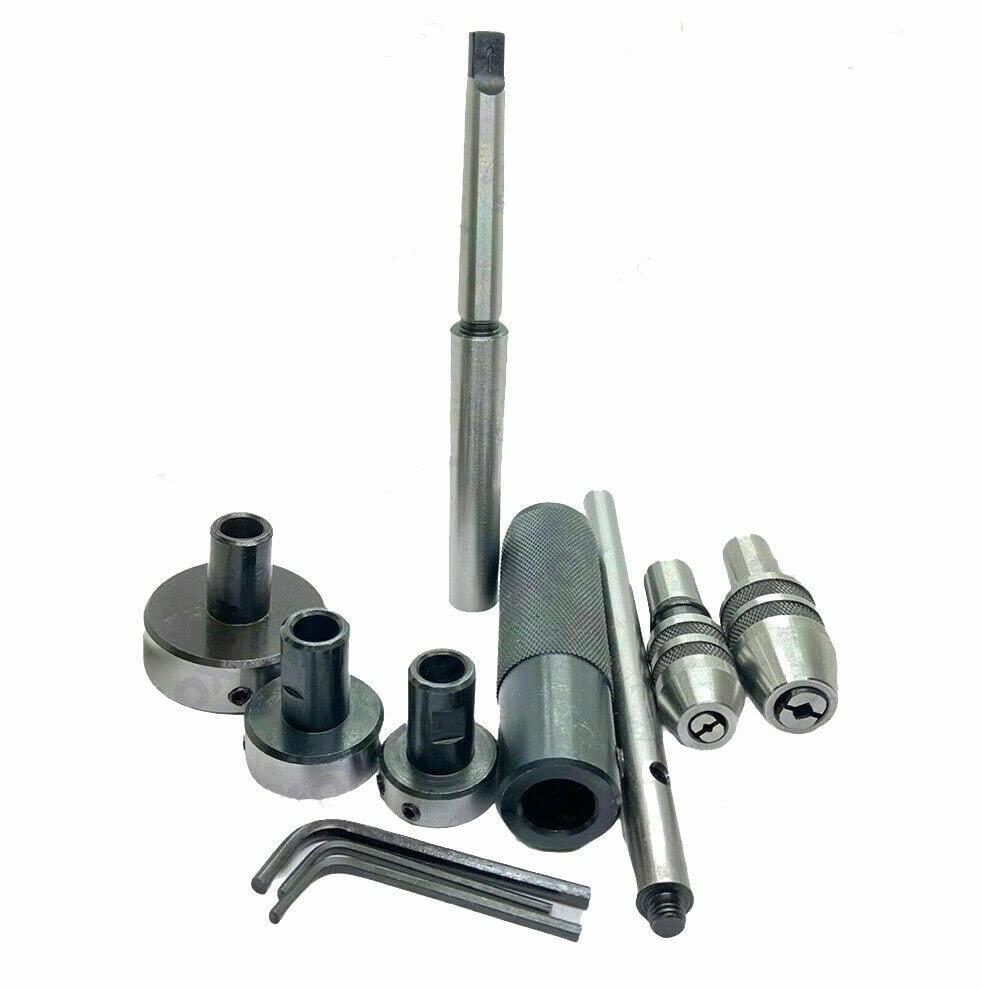 New 1MT Lathe Tailstock Tap and Die Holder Set Sliding Floating Type MT1 Shank