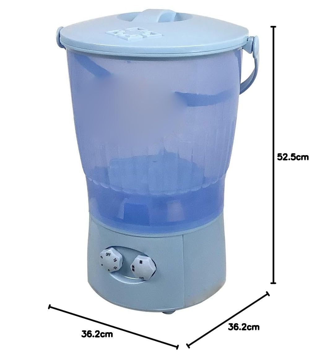 芋洗い機 Amazon.co.jp: マルチ洗浄機 ブルー 最大質量約2kg 水流回転方向自動
