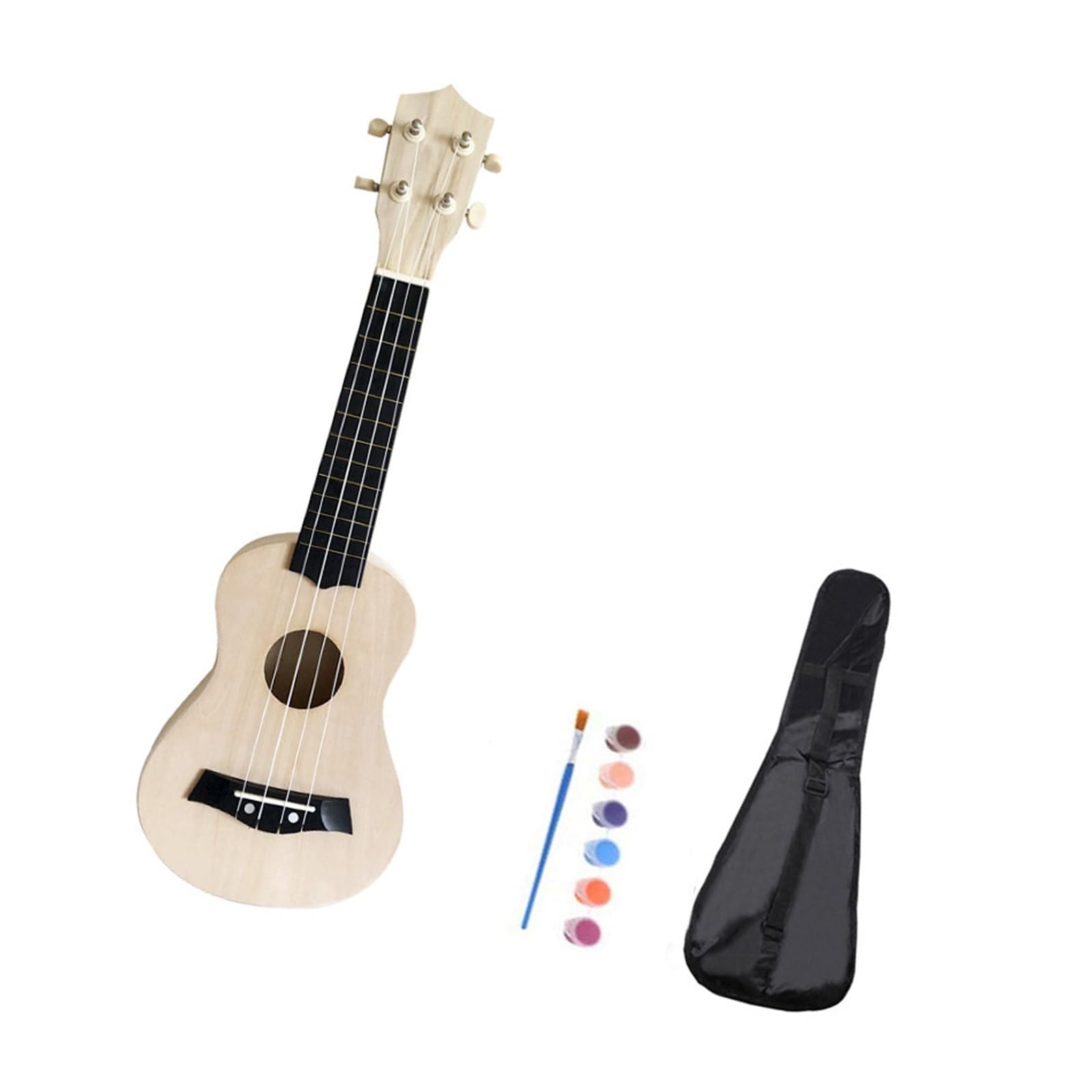 Kit Completi O Semi Assemblati Per Ukulele Con Vernice Per Suonare Strumenti A Corda Ukulele