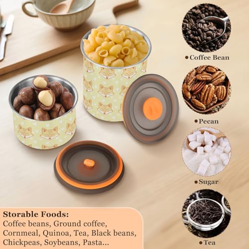Contenedor de café hermético acero inox 900 ml miniatura 5