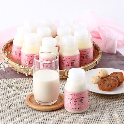 牛乳から生まれた牛乳あまざけ 百白糀(ひゃくびゃくこうじ)8本セット 白水舎乳業 宮崎県 150ml×12本