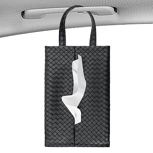Dispensador de lenços de carro,Dispensador de lenços faciais para carro - Encosto de cabeça para car
