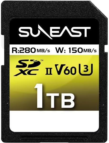 SDXC Card UHS-II V60 Up to 280MB/s U3 4K UHD Ultimate PRO Professional Memory Card