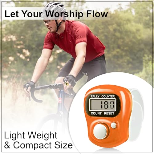 Image of Finger Tally Counter, 5-Digit Electronic Digital Ring Counter 1 Pack