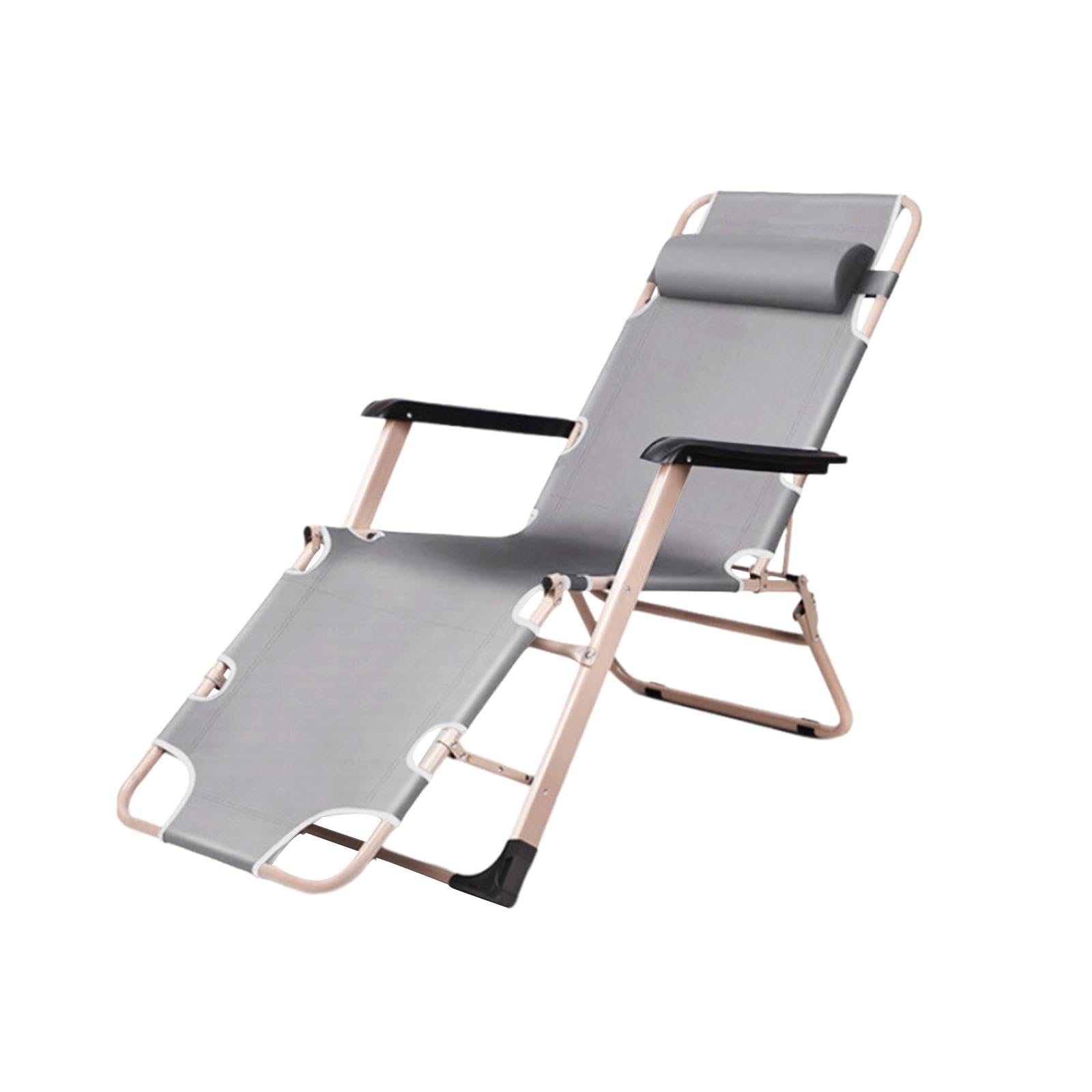 Folding Chair Balcony Terrace Folding Bed Breathable Foldable Recliner Chair Style A|Home & Garden| Furniture| Chairs-image-37
