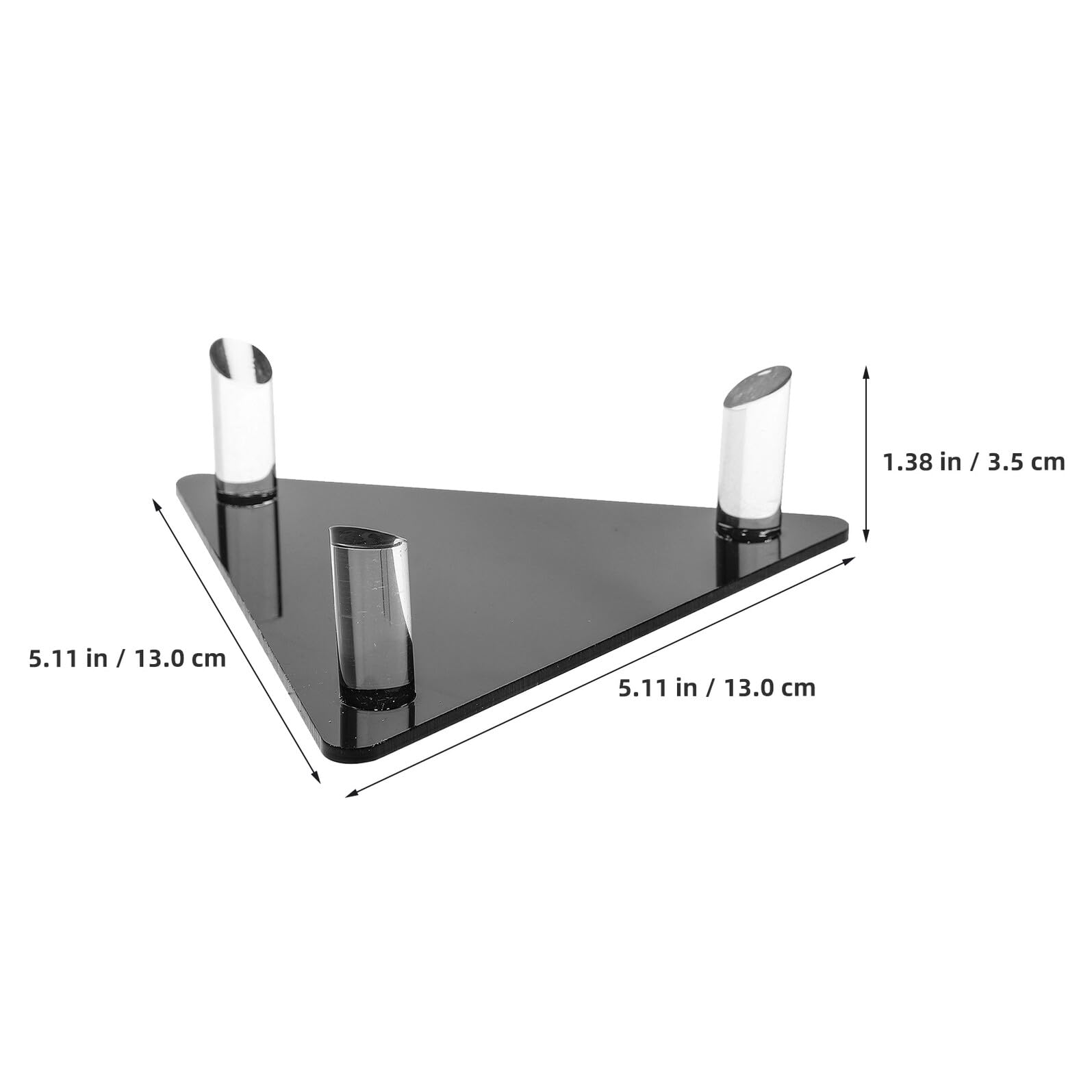 Acryl-Wandhalterungen für Basketball, Fußball, Volleyball & Rugby – Set mit 6 vielseitigen Sportdisplays & Aufbewahrungshaltern für den Heimgebrauch, klares & schwarzes Design