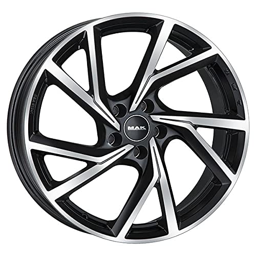  CERCHIO IN LEGA MAK KASSEL 8x19 5x112 ET 42 BLACK MIRROR