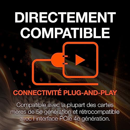 Seagate FireCuda 540 ZP1000GM3A004 SSD chiffré interne .2 2280 recto verso PCI Express 5.0 x4 NVMe Self Encrypting Drive SED TCG Opal Encryption 2.01 avec de... - vue 7