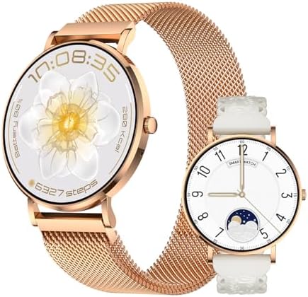Relógio Smartwatch Feminino com IA ChatGPT, Tela 1.32'' AMOLED, C...