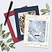 Golden State Art, Pack of 20 Mixed Colors 11x14 Picture Mats Matting with White Core Bevel Cut for 8x10 Pictures