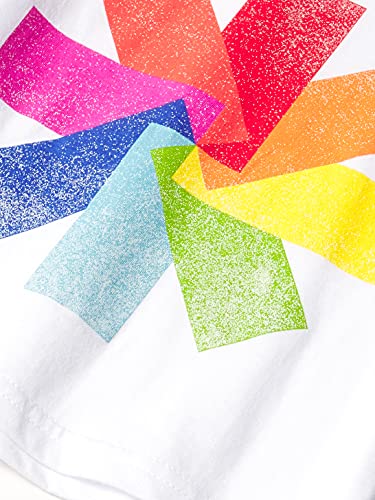 Red Hot Chili Peppers Unisex-Child Official Colorful Asterisk White Toddler T-Shirt2