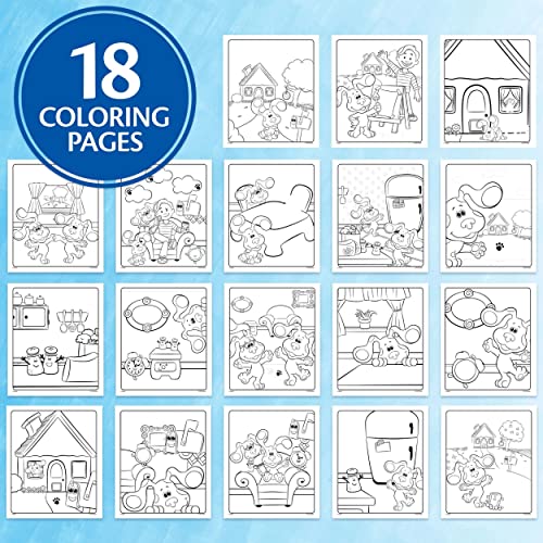 Crayola Blues Clues Color Wonder, 18 Mess Free Coloring Pages & 5 No Mess Markers, Gift for Kids by Crayola - Image 8