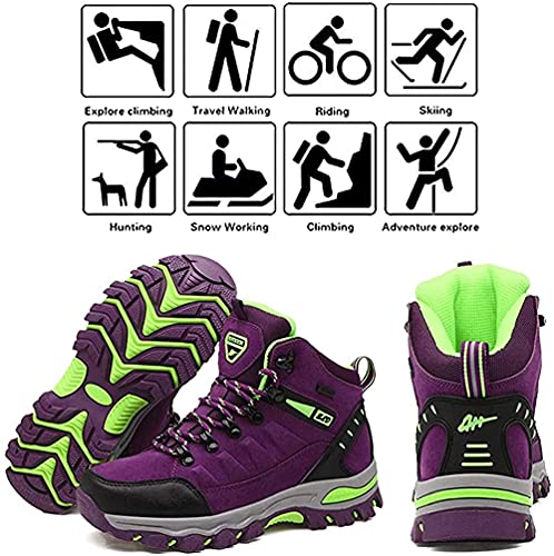 IFIKK Scarpe da Trekking Uomo Donna Scarpe da