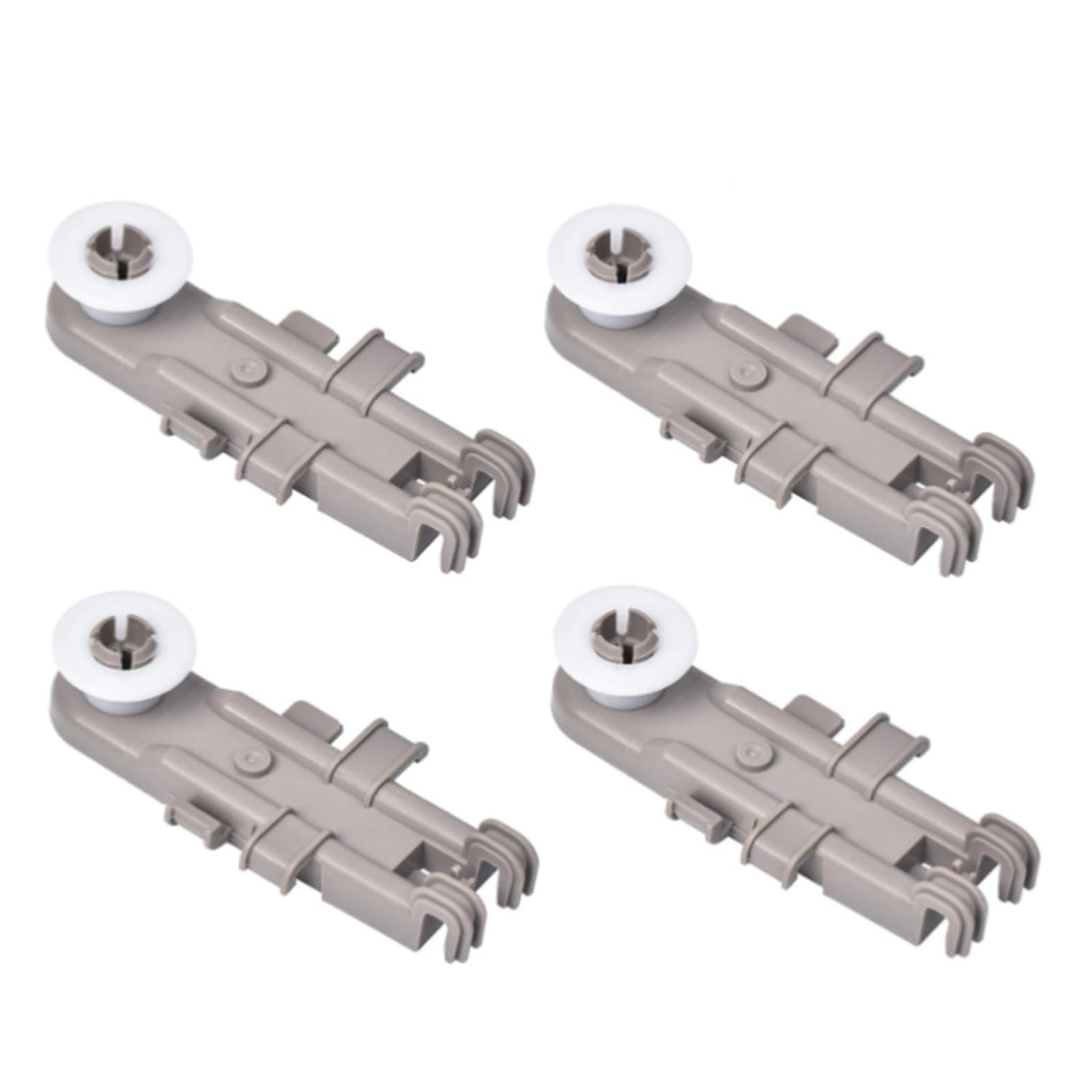 sodeber 4 Pack Dishwasher Upper Rack Wheel Replacement Spare Part Installation