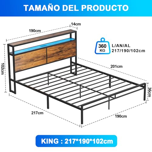 Opiniones de Base para Cama King Size Con Cajones disponible en línea. 11 Imagen adicional
