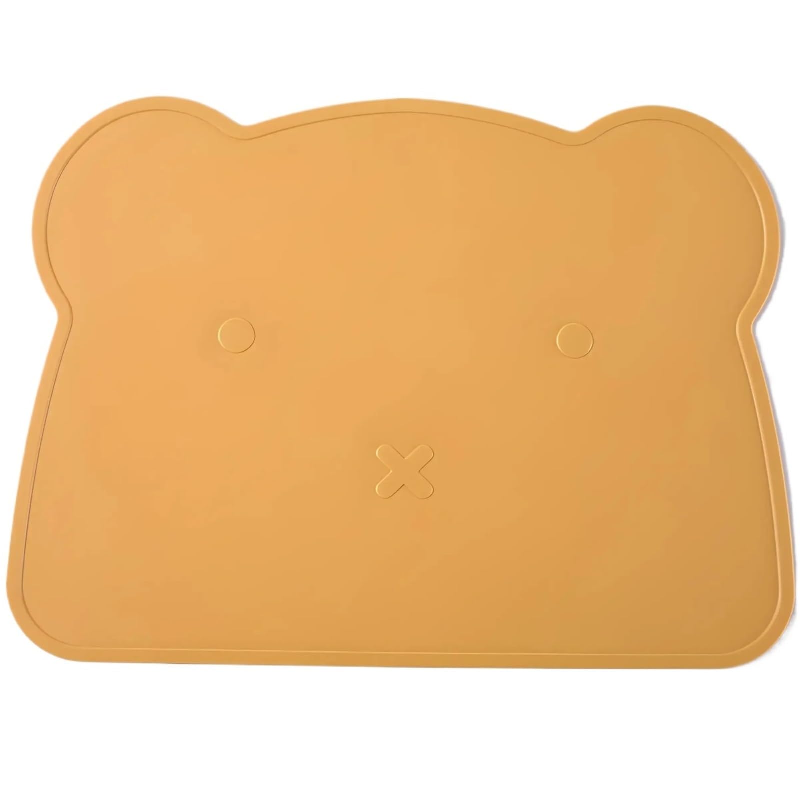 Coaster Bear Placemat Silicone Insulated Creative Coaster Leak-proof Table Mat Western-style