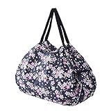 [マーナ] Shupatto コンパクトバッグ L (リニューアル) 和 (桜) シュパット エコバッグ 折りたたみ 買い物袋 (大容量/丈夫/和柄)