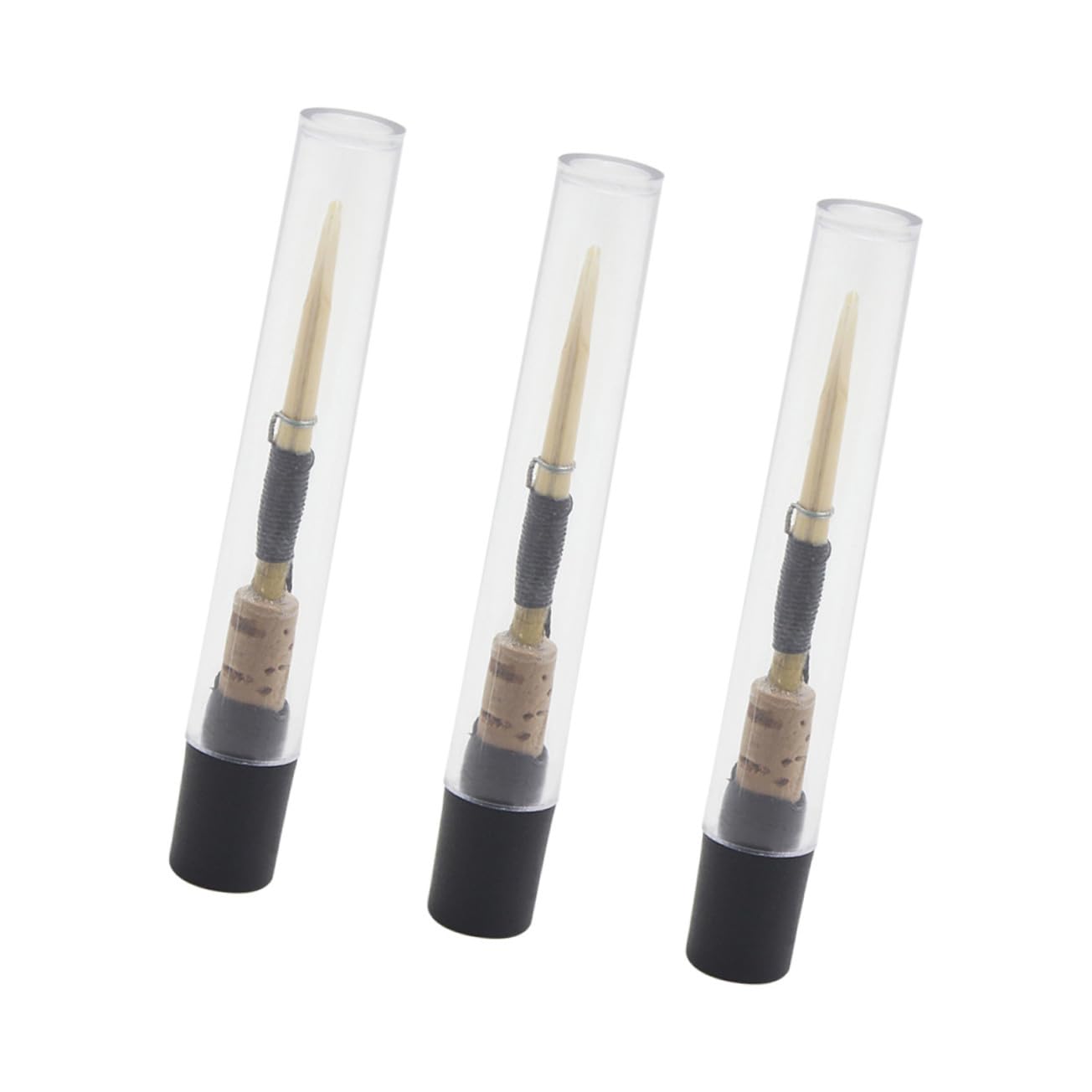 3 Cañas de Oboe Negras de Caña Natural Accesorio de Instrumento de Viento para Interpretación y Práctica para Oboe Pequeñas Pack para Músicos