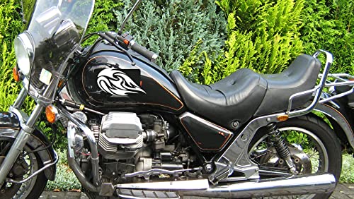 Newteam 2 Adesivi per auto a Forma di fiamma /