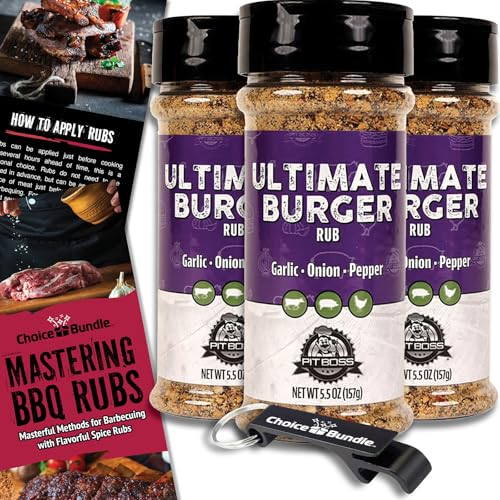 Pit Boss Ultimate Burger Premium BBQ Barbecue Mixed Seasoning Spice