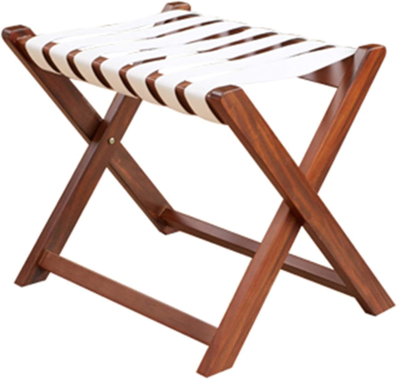 Support de valise pliable en bois pour créer une chambre d'amis idéale