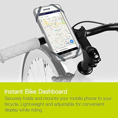 Delta Bike Phone Mount Cycle - Xmount Bicycle Phone Holder Adjusts to Any Handlebar & Fits Any Phone or iPhone - Easily Accessible Bike Accessories for Adult Bikes - image 2