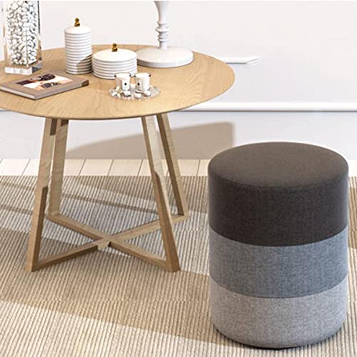 Tabouret de Vanité Orange en Lin pour Créer un Coin Beauté Cocooning dans la Chambre