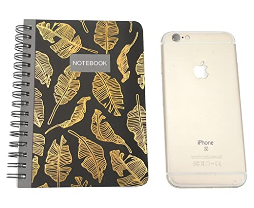 4 Pack A6 Spiral Notebook Journal,Wirebound Ruled Sketch Book Notepad Diary Memo Planner,A6 Size(5.7X4.1") & 80 Sheets (Leaf) #TOP2