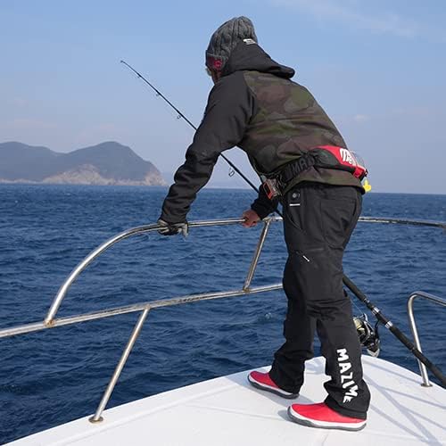 短納期mazume ボートブーツ MZRB-661-06 レッド L かがまずに履ける